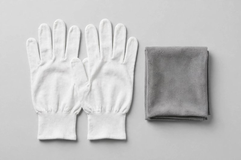 Gloves & Cleaning Cloths